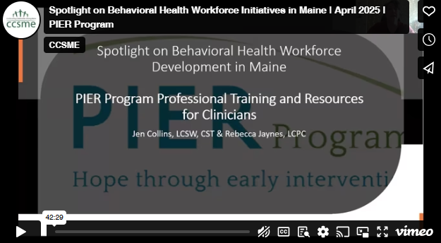 Psychosis-Informed Care Training with the PIER Program (May 2025 Spotlight)