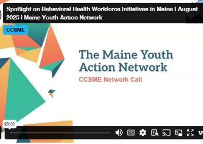Youth Development with Maine Youth Action Network (August 2025 Spotlight)